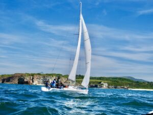 Stage de voile avec Spi en tete